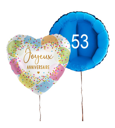 Ballons Anniversaire personnalisés