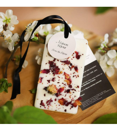Carte florale parfumée